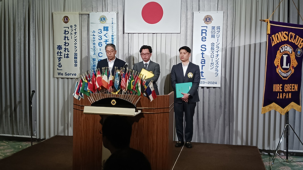 7月第1例会 写真2