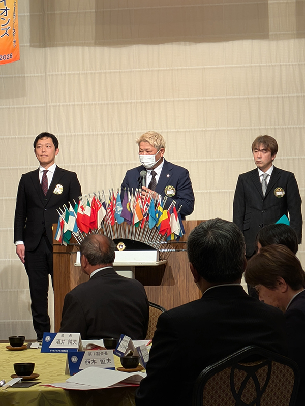 4月第2例会 写真1